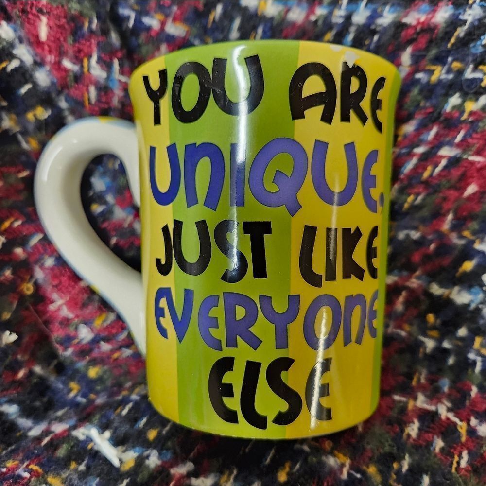 Tumbleweed Pottery Unique Snarky Mug - New